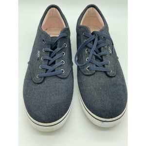 Vans Off The Wall Women’s 9.5 Shoes Ortholite Blue Sneakers